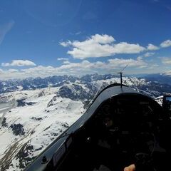 Verortung via Georeferenzierung der Kamera: Aufgenommen in der Nähe von Gemeinde Obertilliach, 9942 Obertilliach, Österreich in 3000 Meter